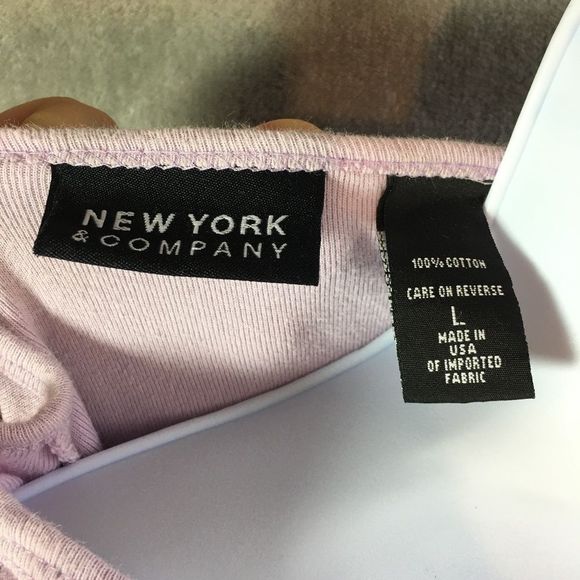 New York & Company Long Sleeve Shirt LG - Picture 4 of 5